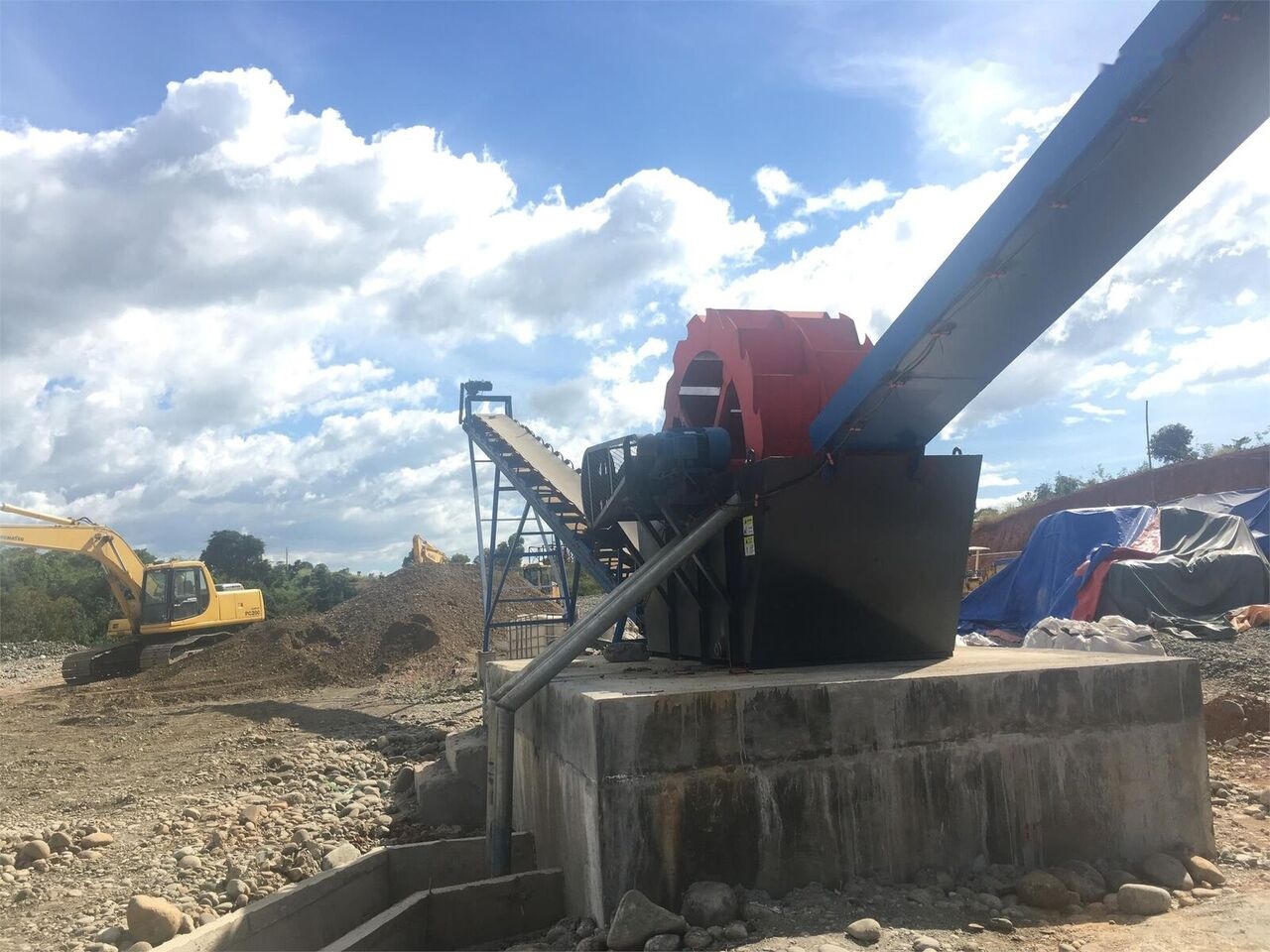 Kinglink XSD2610 Wheeled Bucket Sand Washer - Screener: picture 1 Kinglink XSD2610 Wheeled Bucket Sand Washer - Screener: picture 1