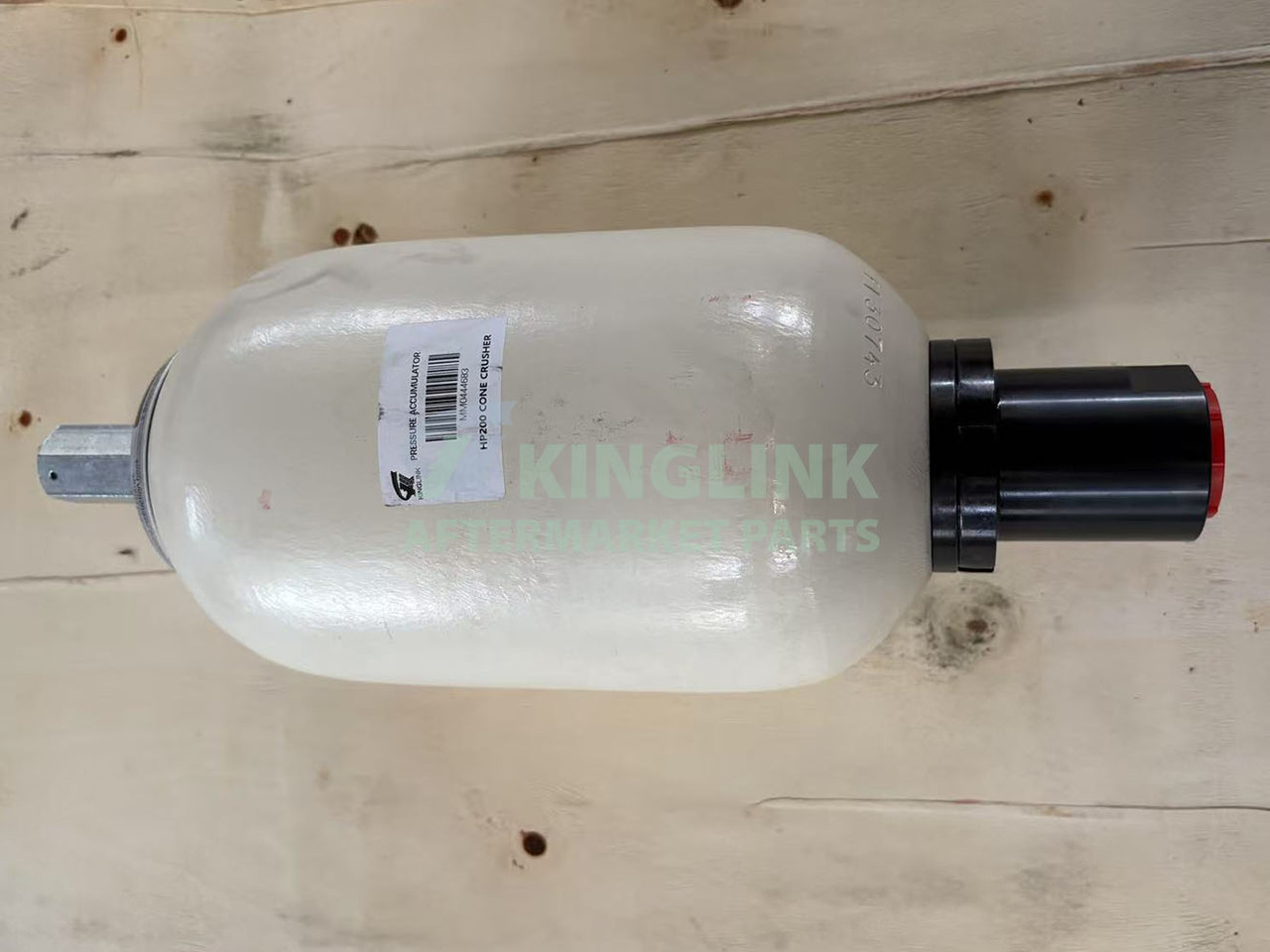 KINGLINK Cast Steel Pressure Accumulator MM0444683-N02445269 For HP200 Cone Crusher - Spare parts for Construction machinery: picture 1 KINGLINK Cast Steel Pressure Accumulator MM0444683-N02445269 For HP200 Cone Crusher - Spare parts for Construction machinery: picture 1