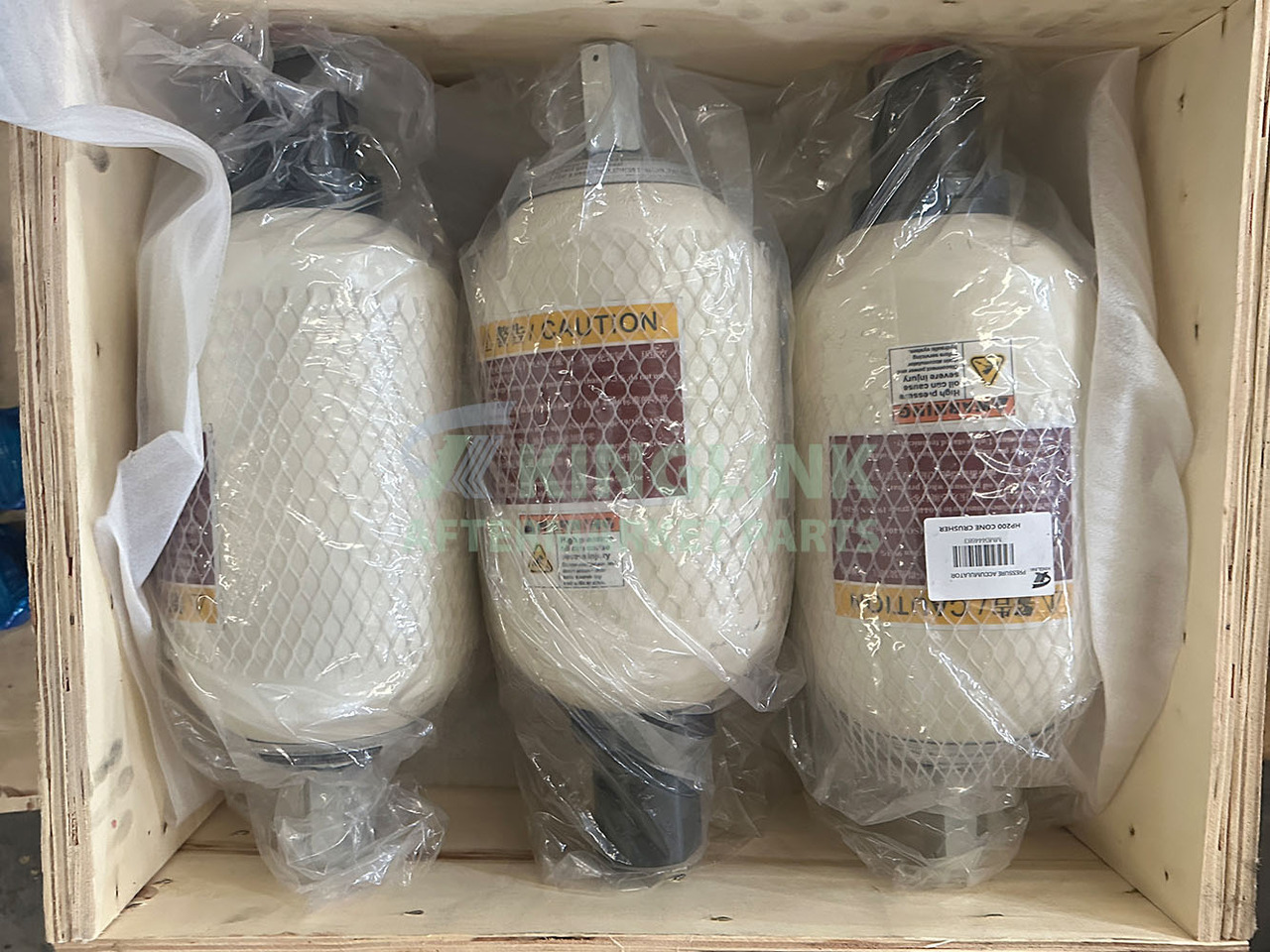 KINGLINK Cast Steel Pressure Accumulator MM0444683-N02445269 For HP200 Cone Crusher - Spare parts for Construction machinery: picture 3 KINGLINK Cast Steel Pressure Accumulator MM0444683-N02445269 For HP200 Cone Crusher - Spare parts for Construction machinery: picture 3