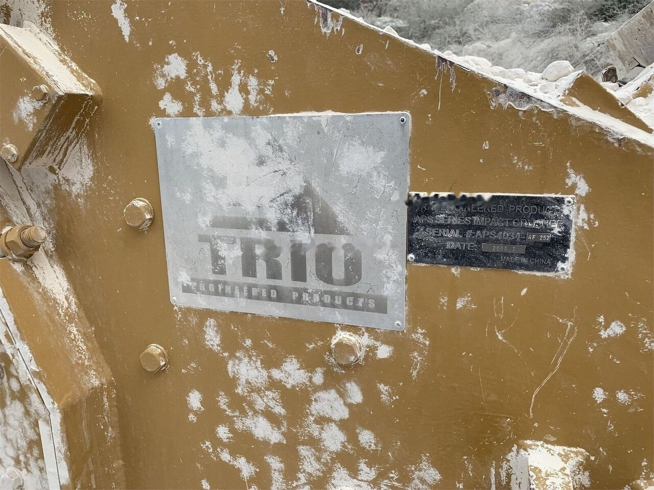 TRIO APS4034 Impact Crusher - Impact crusher: picture 2 TRIO APS4034 Impact Crusher - Impact crusher: picture 2