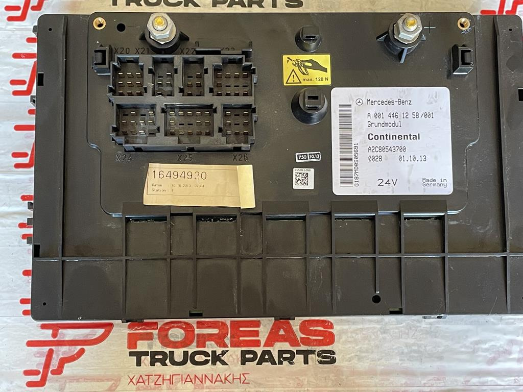 MERCEDES-BENZ ACTROS GRUNDMODUL - A 000 446 1258 - Fuse for Truck: picture 2 MERCEDES-BENZ ACTROS GRUNDMODUL - A 000 446 1258 - Fuse for Truck: picture 2