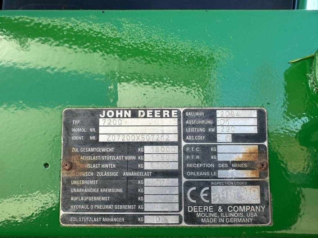 Forage harvester John Deere 7200: picture 15