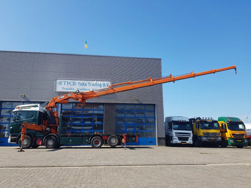 Scania R420 8x2 HIAB 800E-7 Hipro 80 ton/meter Winch Retarder - Crane truck: picture 3 Scania R420 8x2 HIAB 800E-7 Hipro 80 ton/meter Winch Retarder - Crane truck: picture 3