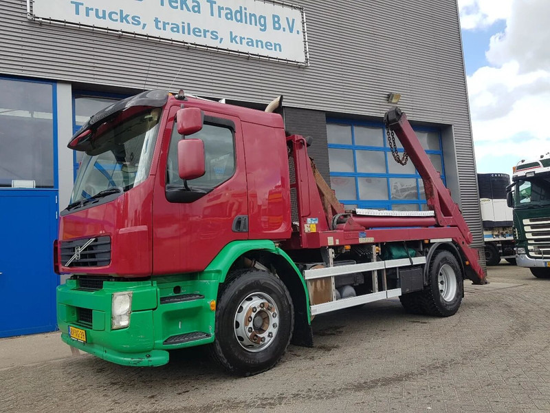 Skip loader truck Volvo FE 240 Portaalarm Hyvalift Euro 5: picture 1