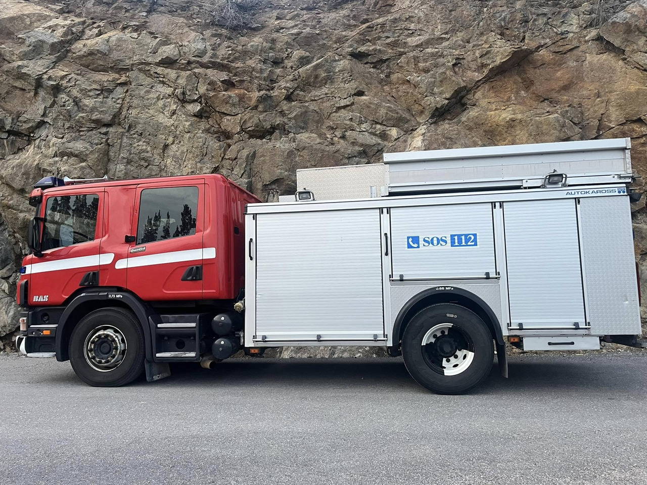 Scania P94GB 4x2 NA 310 - fire engine - RESERVERAD !! - Fire truck: picture 2 Scania P94GB 4x2 NA 310 - fire engine - RESERVERAD !! - Fire truck: picture 2