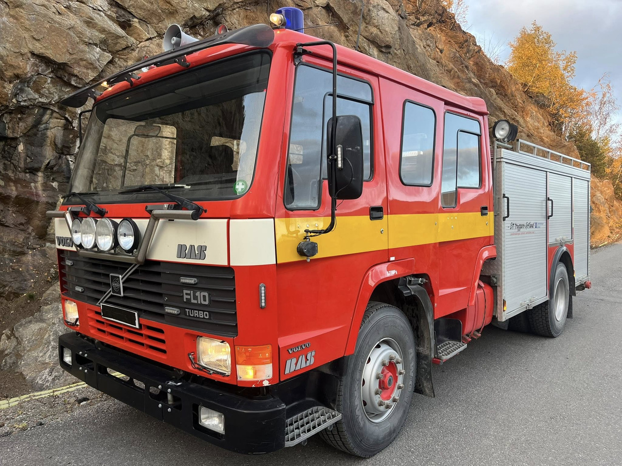 VOLVO FL10 4x2 - fire engine / fire truck / brandbil - Fire truck: picture 1 VOLVO FL10 4x2 - fire engine / fire truck / brandbil - Fire truck: picture 1