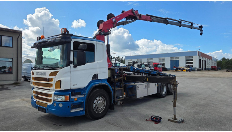 Scania P360 6X2*4 HMF 1720K4 EURO6 - Cable system truck, Crane truck: picture 1 Scania P360 6X2*4 HMF 1720K4 EURO6 - Cable system truck, Crane truck: picture 1