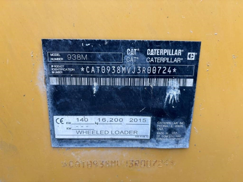 CAT 938 M (Under Preparation / Bucket + Forks)  - Wheel loader: picture 3 CAT 938 M (Under Preparation / Bucket + Forks)  - Wheel loader: picture 3