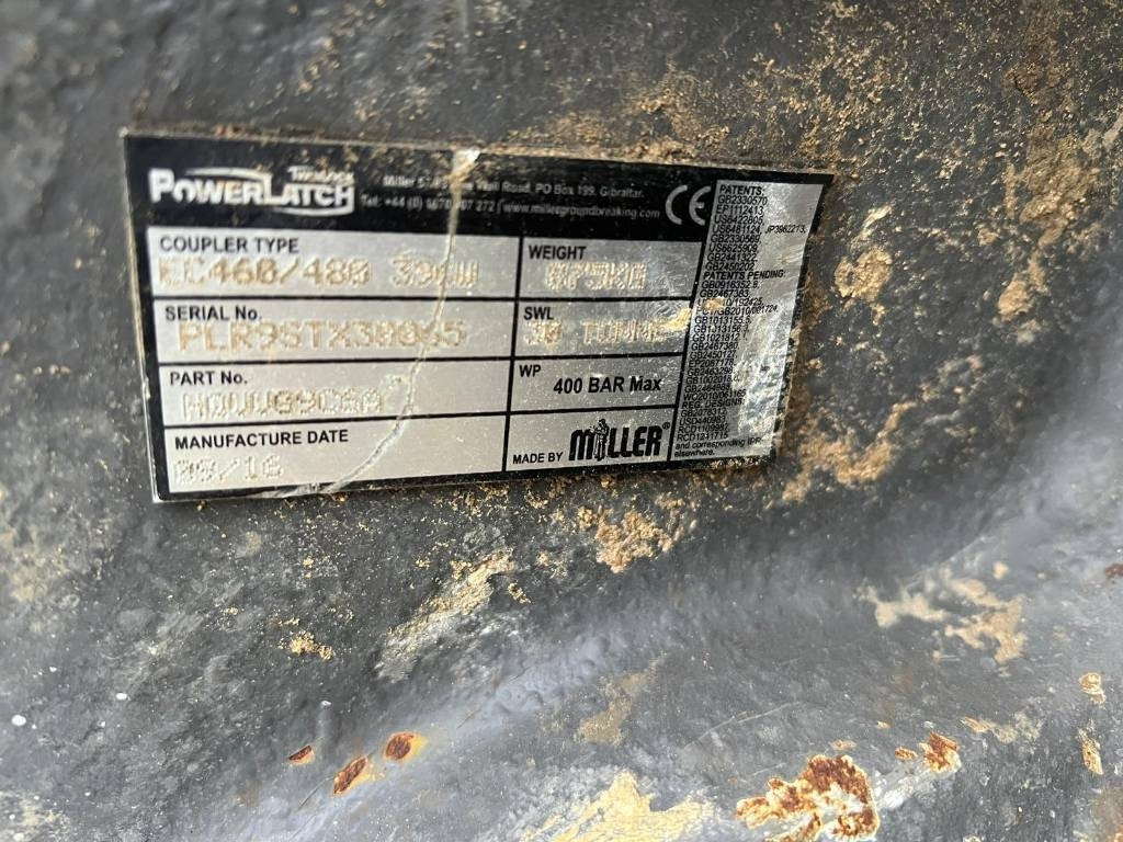 Bucket for Construction machinery Volvo EC 480 E L coupler + bucket: picture 8