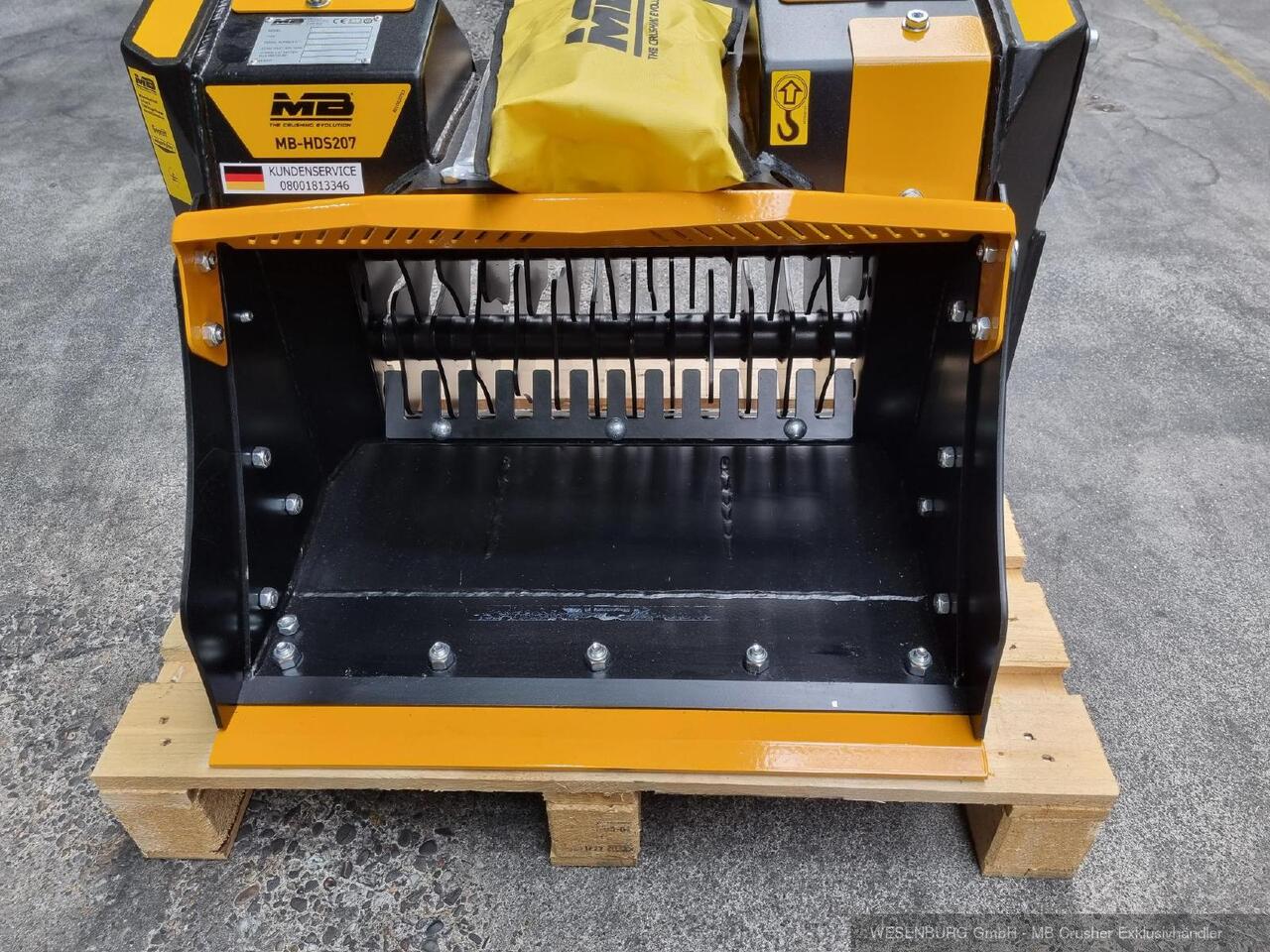 MB Crusher Schaufelseparator Separator MB-HDS 207 / 1,3 - 2,8 t - Sorting bucket for Construction machinery: picture 2 MB Crusher Schaufelseparator Separator MB-HDS 207 / 1,3 - 2,8 t - Sorting bucket for Construction machinery: picture 2