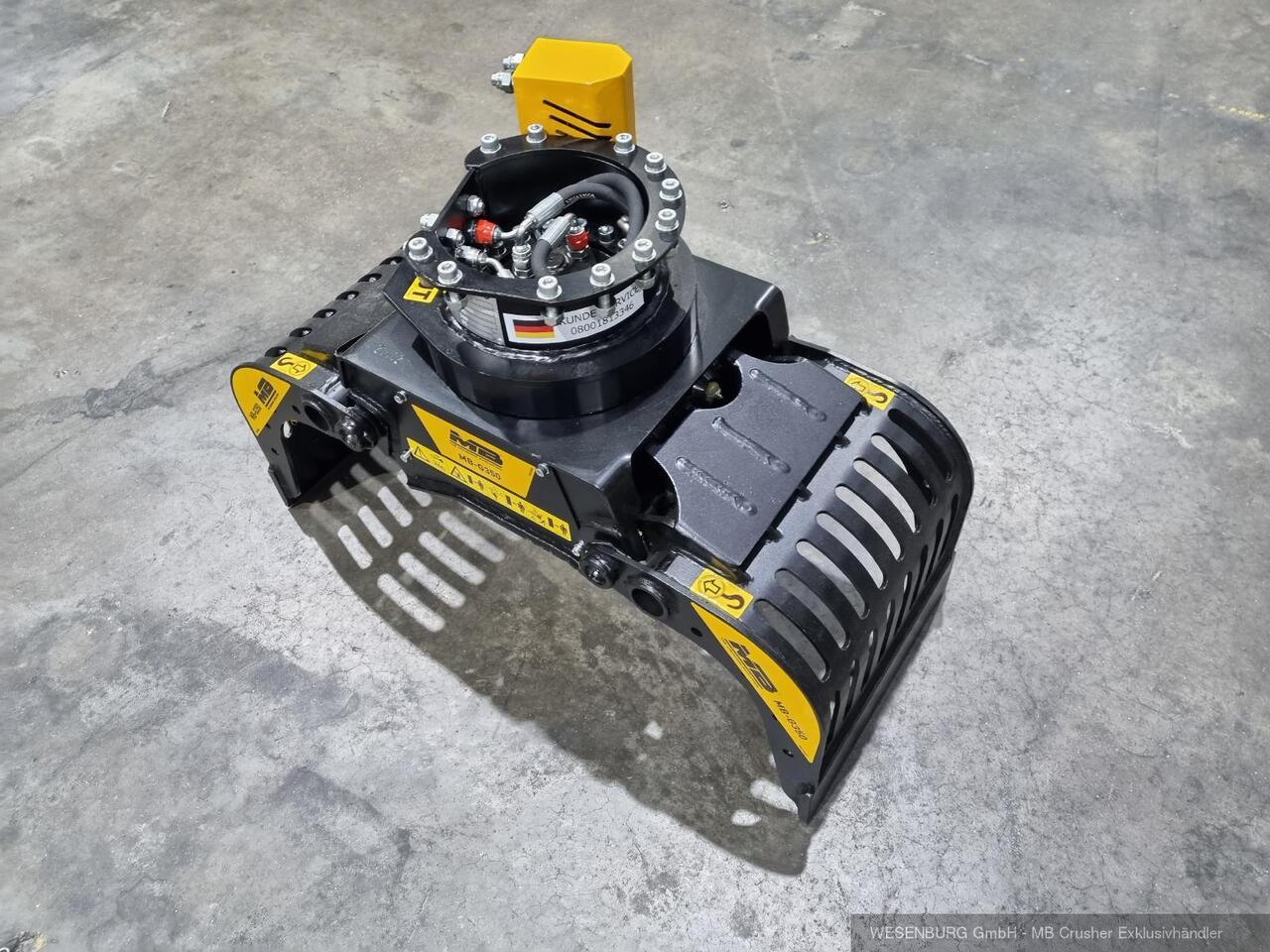 MB Crusher Sortiergreifer MB-G350 Anbauklasse 1,3 - 2,6 t - Grapple for Construction machinery: picture 3 MB Crusher Sortiergreifer MB-G350 Anbauklasse 1,3 - 2,6 t - Grapple for Construction machinery: picture 3