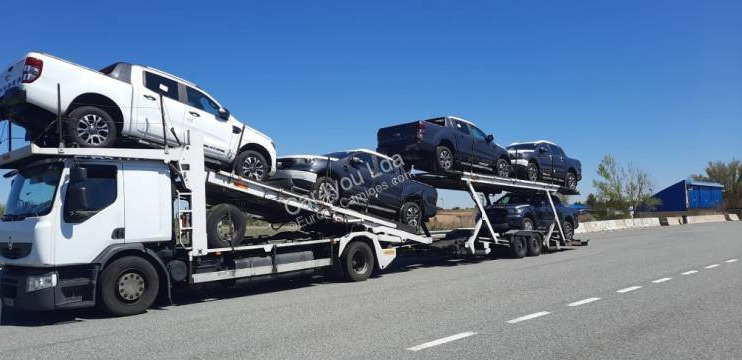 Renault Premium 450 DXI - Autotransporter truck: picture 1 Renault Premium 450 DXI - Autotransporter truck: picture 1