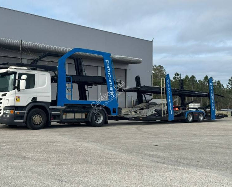 Scania P 450 - Autotransporter truck: picture 1 Scania P 450 - Autotransporter truck: picture 1