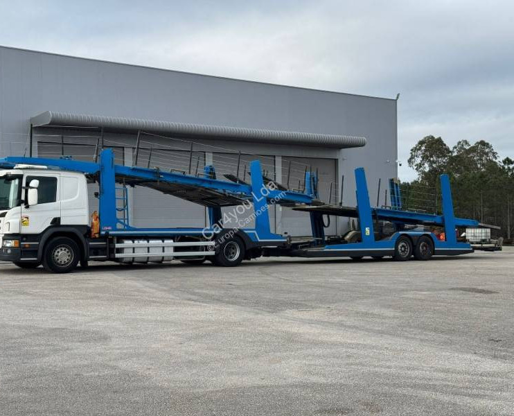 Scania P 450 - Autotransporter truck: picture 1 Scania P 450 - Autotransporter truck: picture 1