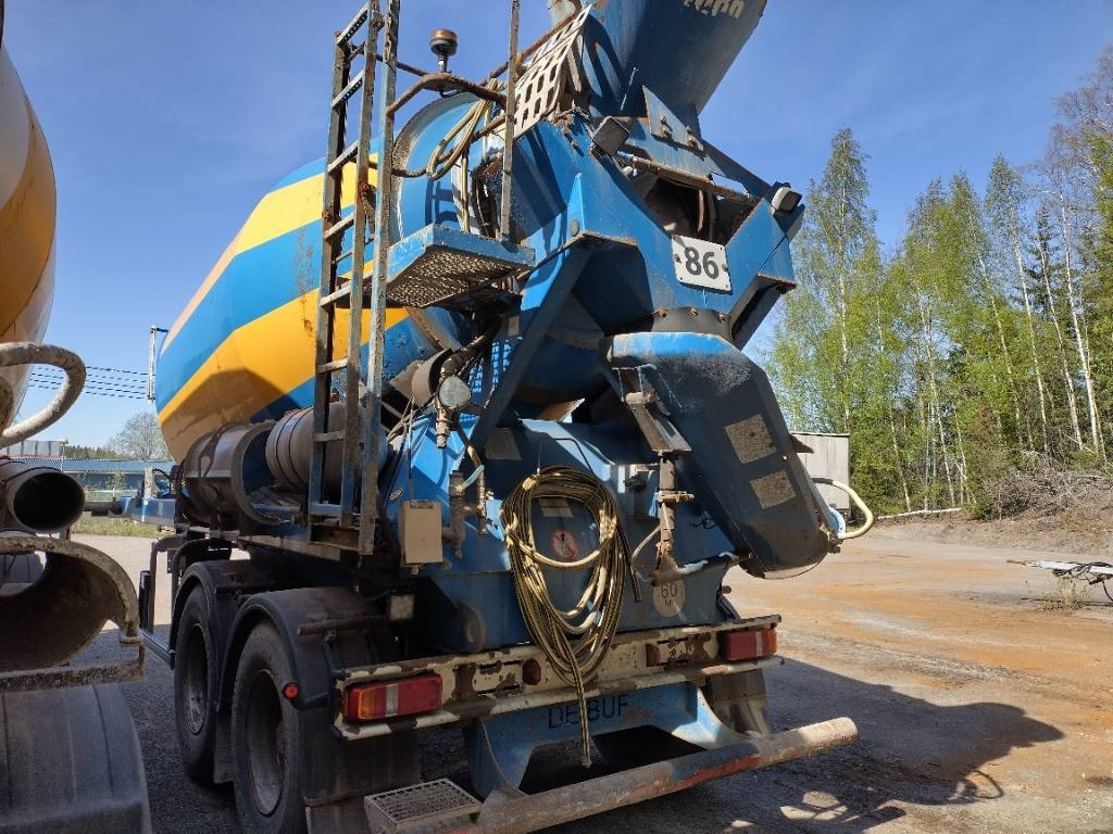 MOL Debuf 12 M3 mixeri - Concrete mixer semi-trailer: picture 4 MOL Debuf 12 M3 mixeri - Concrete mixer semi-trailer: picture 4