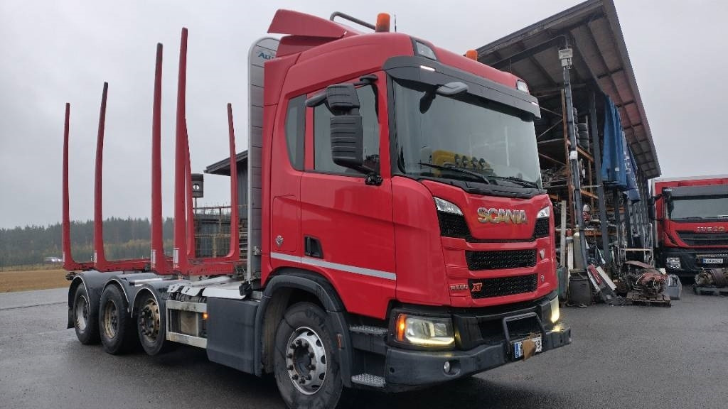 Scania XT650 8x4 puuvarustus,rautajouset - Log truck: picture 4 Scania XT650 8x4 puuvarustus,rautajouset - Log truck: picture 4