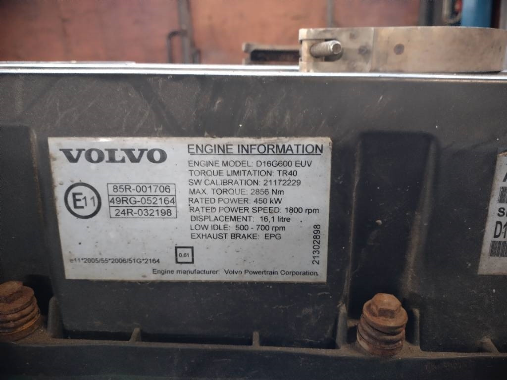 Volvo D16G täys korjattu moottori - Engine for Truck: picture 4 Volvo D16G täys korjattu moottori - Engine for Truck: picture 4