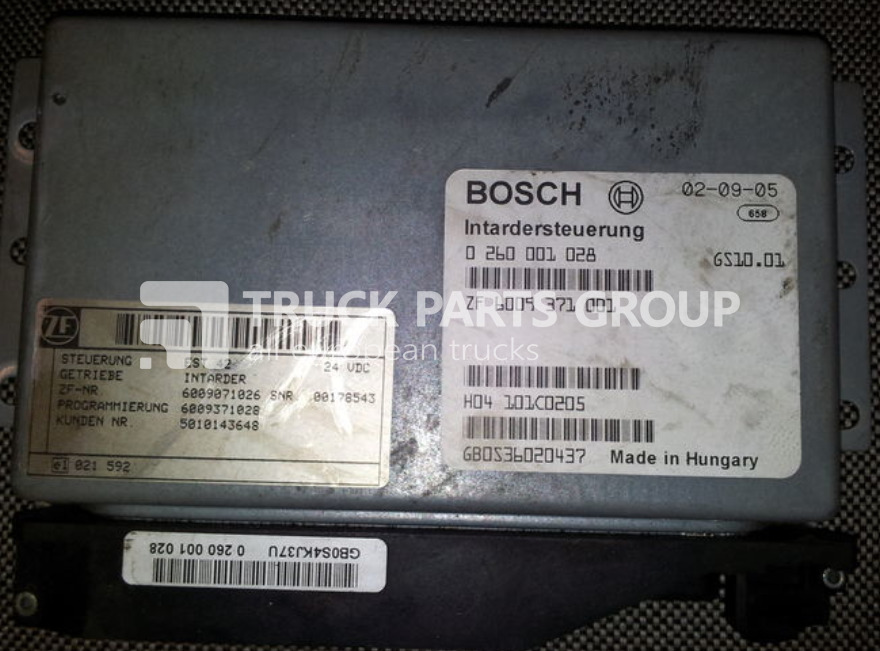 RENAULT Premium, Magnum, Midlum DXI EURO 4, EURO 5 retarder control unit control unit - ECU for Truck: picture 1 RENAULT Premium, Magnum, Midlum DXI EURO 4, EURO 5 retarder control unit control unit - ECU for Truck: picture 1