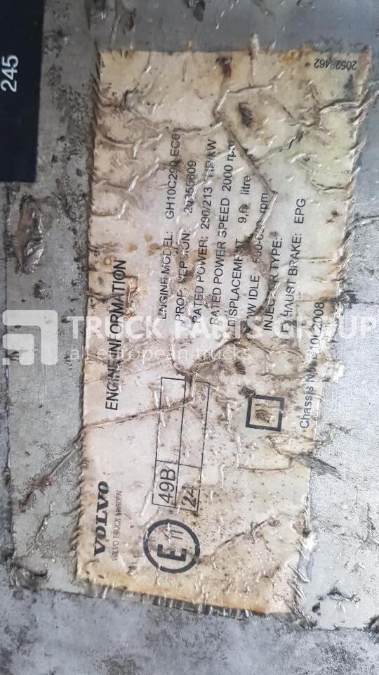 VOLVO engine control unit EDC, ECU, GH10C290 EC01 20582962, 20995091, 85021782, 20451479, 600581, 8921912, VOLVO B9 / 7700, 20412507, 03161953, 20577132, 20995091, 20355609, GH10C 290, GH 10C290, exca - ECU for Bus: picture 2 VOLVO engine control unit EDC, ECU, GH10C290 EC01 20582962, 20995091, 85021782, 20451479, 600581, 8921912, VOLVO B9 / 7700, 20412507, 03161953, 20577132, 20995091, 20355609, GH10C 290, GH 10C290, exca - ECU for Bus: picture 2