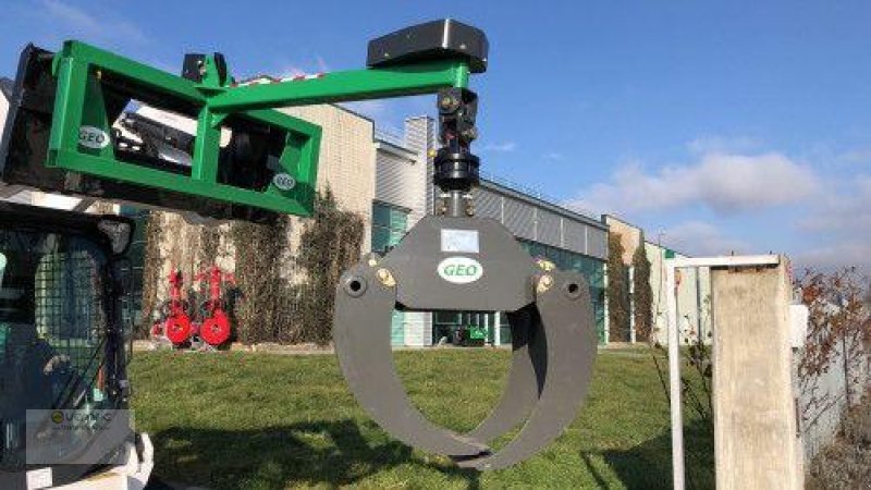 Geo Lastarm GEO TG500 Kran Lasthaken Rückezange Forstzange Frontlader - Grapple for Forestry equipment: picture 2 Geo Lastarm GEO TG500 Kran Lasthaken Rückezange Forstzange Frontlader - Grapple for Forestry equipment: picture 2