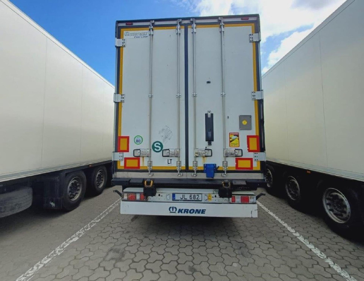 2018 Krone SDR Double Deck Cool Liner FP45 ThermoKing SLXi 300 Lifting Axle - Refrigerator semi-trailer: picture 3 2018 Krone SDR Double Deck Cool Liner FP45 ThermoKing SLXi 300 Lifting Axle - Refrigerator semi-trailer: picture 3
