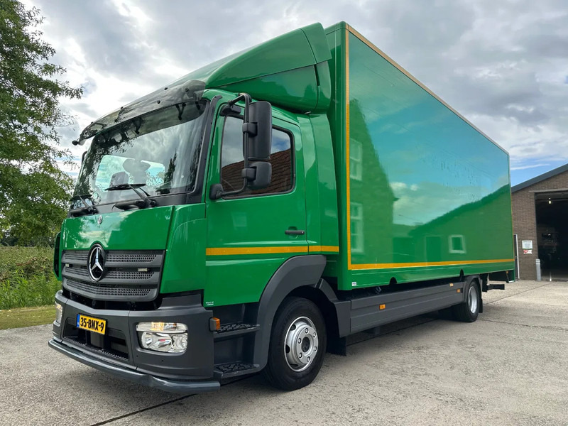 Mercedes-Benz Atego 1018 / NL TRUCK / LOW KM / AIRCO / BOX+LIFT+SIDEDOOR / 10T / AUTOMATIC - Box truck: picture 1 Mercedes-Benz Atego 1018 / NL TRUCK / LOW KM / AIRCO / BOX+LIFT+SIDEDOOR / 10T / AUTOMATIC - Box truck: picture 1