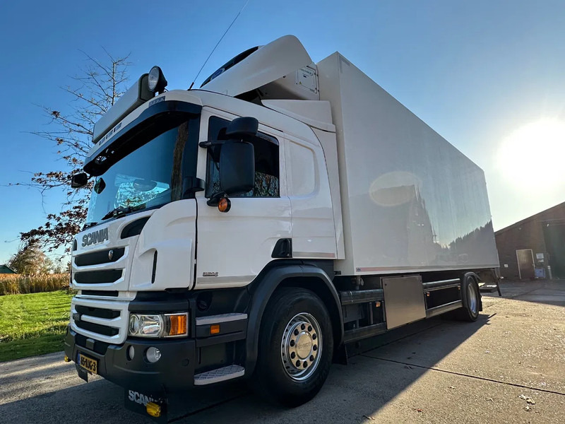 Scania P280 / NL TRUCK / EURO 6 / FULL AIR / CARRIER SUPRA 1250 / TOPCONDITION / LIFT+DOORS - Refrigerator truck: picture 1 Scania P280 / NL TRUCK / EURO 6 / FULL AIR / CARRIER SUPRA 1250 / TOPCONDITION / LIFT+DOORS - Refrigerator truck: picture 1
