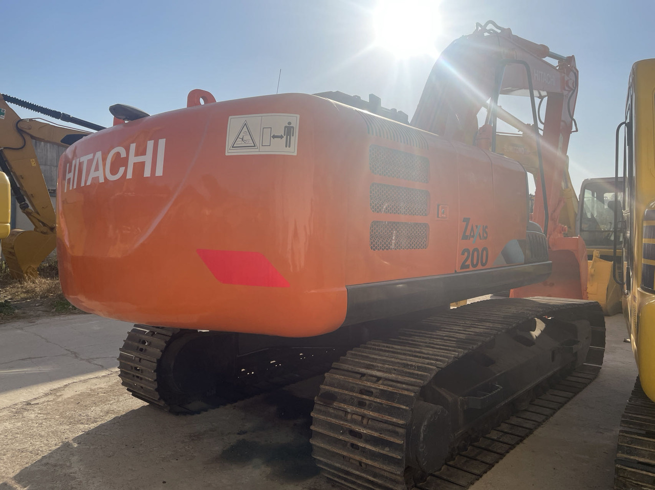 HITACHI ZX200-5G - Crawler excavator: picture 5 HITACHI ZX200-5G - Crawler excavator: picture 5