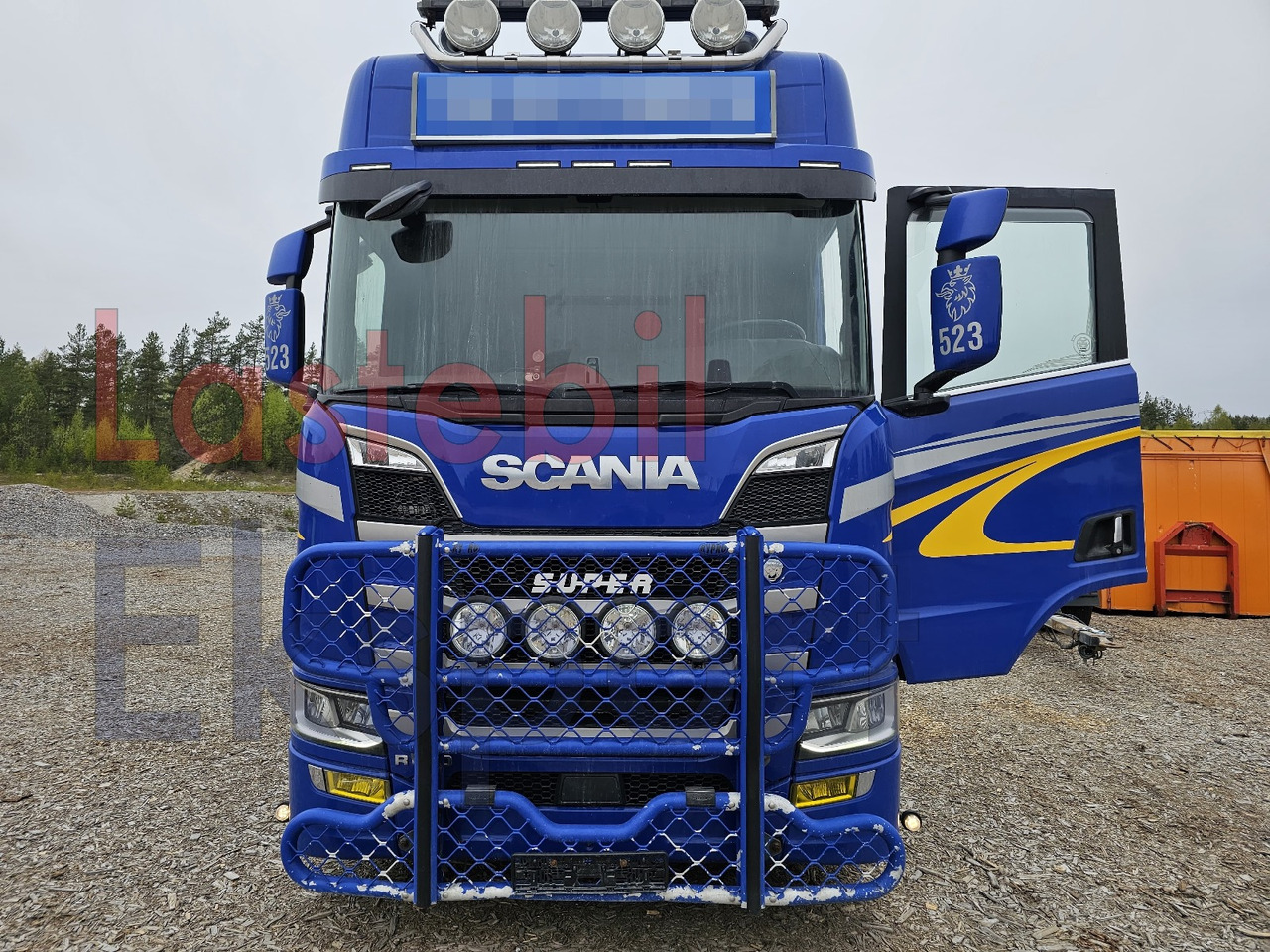 Scania R650 - Log truck, Crane truck: picture 3 Scania R650 - Log truck, Crane truck: picture 3