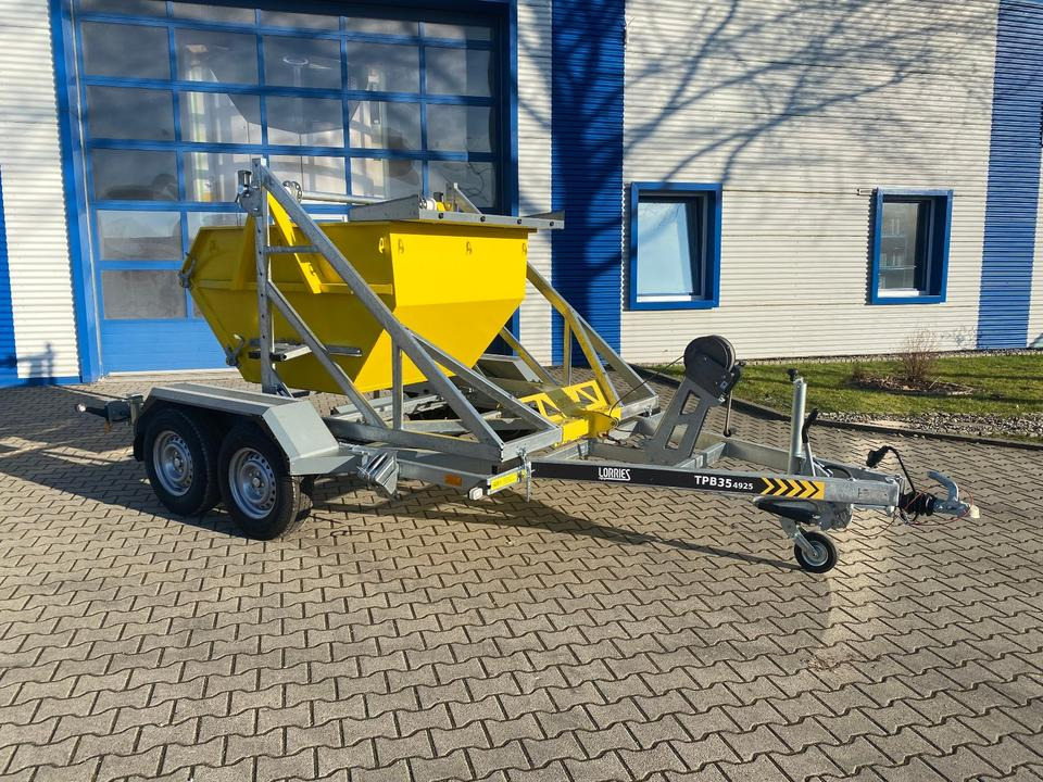 Lorries Kabelanhänger mit Baucontainer 3500KG *INKL.19% MWST*SOFORT VERFÜGBAR!* - Cable drum trailer: picture 3 Lorries Kabelanhänger mit Baucontainer 3500KG *INKL.19% MWST*SOFORT VERFÜGBAR!* - Cable drum trailer: picture 3