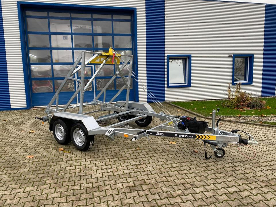 Lorries Kabeltrommel-Anhänger 3500KG mit E-Winde *INKL.19% MWST.*Kabelanhänger Sofort Verfügbar! - Cable drum trailer: picture 2 Lorries Kabeltrommel-Anhänger 3500KG mit E-Winde *INKL.19% MWST.*Kabelanhänger Sofort Verfügbar! - Cable drum trailer: picture 2