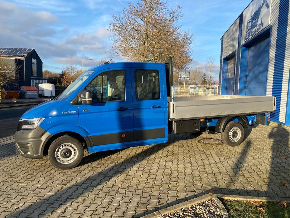 MAN TGE 3.180 4x4 Doka Pritsche Lang *INKL.19% MWT* AUTOMATIK*LED*CAM*AHK*TEMPO*STANDHZG*UVM* - Flatbed van, Combi van: picture 5 MAN TGE 3.180 4x4 Doka Pritsche Lang *INKL.19% MWT* AUTOMATIK*LED*CAM*AHK*TEMPO*STANDHZG*UVM* - Flatbed van, Combi van: picture 5
