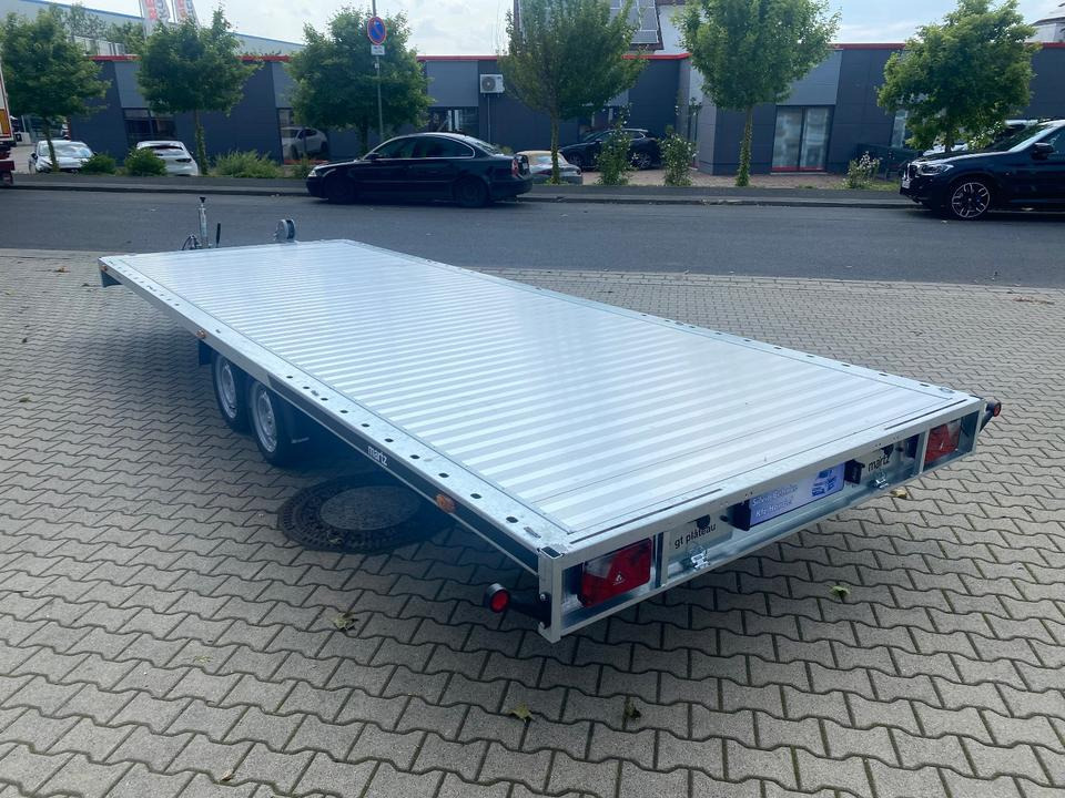 Autotransporter trailer Martz Anhänger GT-Plateu 600/2 3,5T Autotransporter *2698KG NUTZLAST*SOFORT!*: picture 6