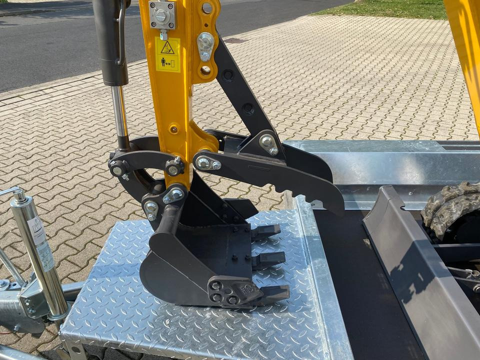 Mini excavator Minibagger BK1250KJSR + Tieflader + Zubehör *INKL.19% MWST*BERGER KRAUS*VERSTELLFAHRWERK* KUBOTA*SOFORT!*: picture 9