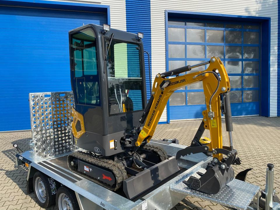 Mini excavator Minibagger BK1250KJSR + Tieflader + Zubehör *INKL.19% MWST*BERGER KRAUS*VERSTELLFAHRWERK* KUBOTA*SOFORT!*: picture 8
