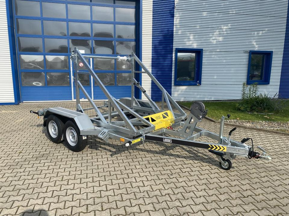Vermietung / Kabelanhänger 3500KG / Nutzlast 2825KG / Kabeltrommel-Anhänger / Glasfaser/ 1 Monat - Cable drum trailer: picture 2 Vermietung / Kabelanhänger 3500KG / Nutzlast 2825KG / Kabeltrommel-Anhänger / Glasfaser/ 1 Monat - Cable drum trailer: picture 2