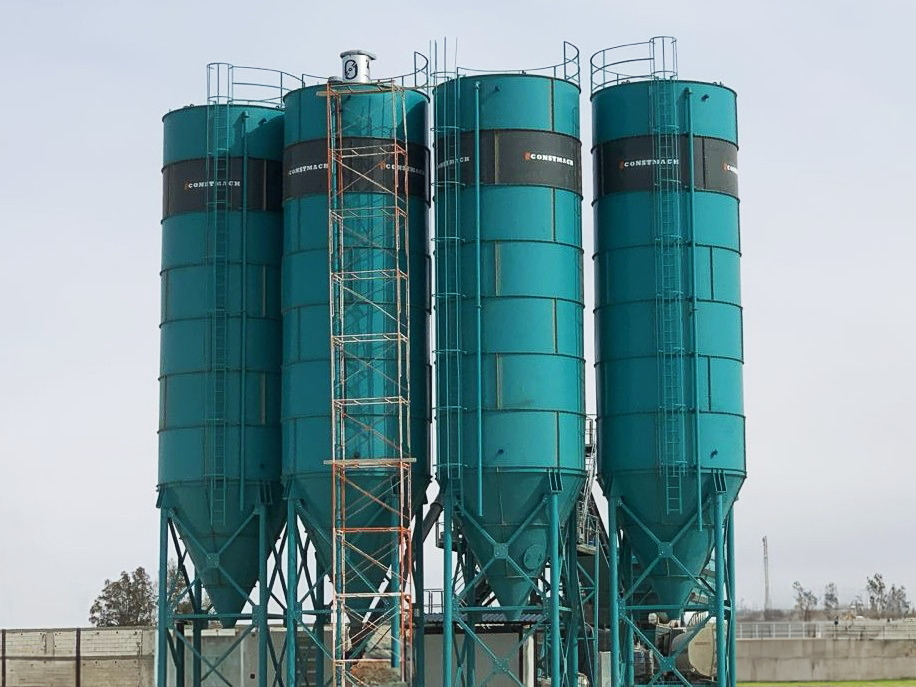 Constmach 200 Ton Capacity Cement Silo - Cement silo: picture 2 Constmach 200 Ton Capacity Cement Silo - Cement silo: picture 2