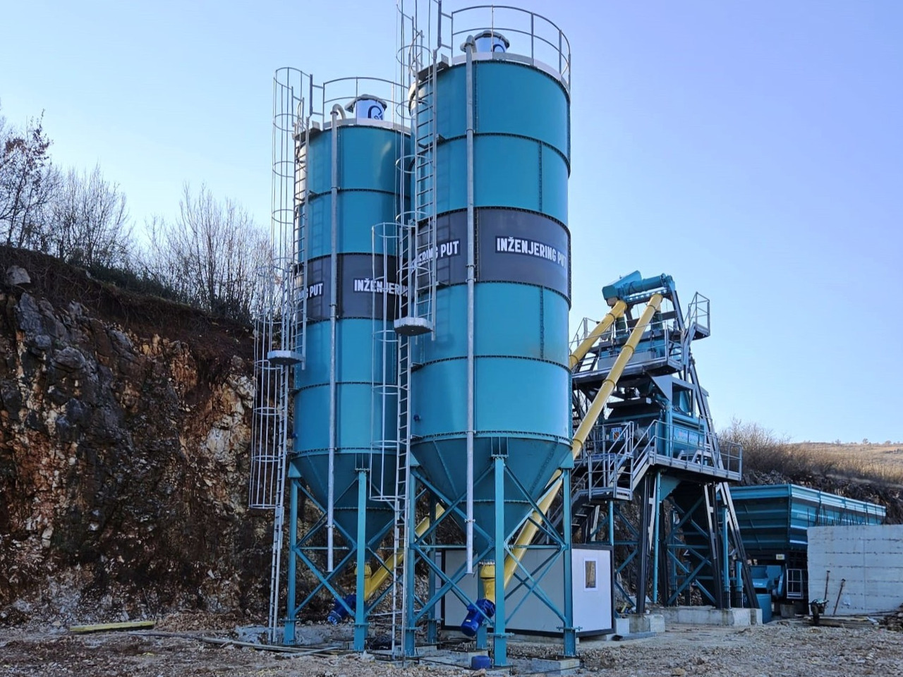 Constmach 75 Ton Capacity Cement Silo - Cement silo: picture 2 Constmach 75 Ton Capacity Cement Silo - Cement silo: picture 2