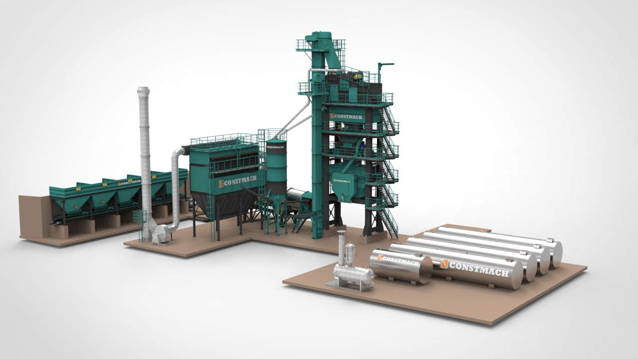 New Asphalt plant Constmach Centrale D'asphalte Stationnaire Livrée en Stock Garantie 2 ans: picture 9