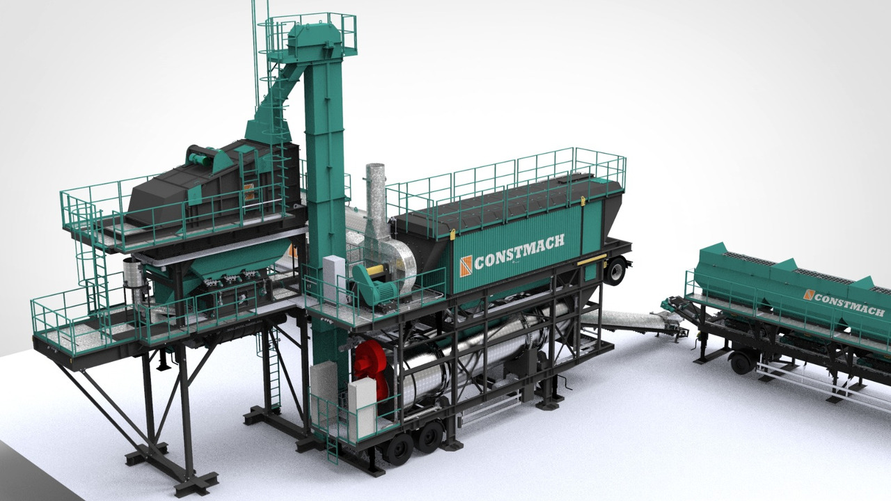 Constmach Centrales D'asphalte Mobiles de Type Batch - Asphalt plant: picture 2 Constmach Centrales D'asphalte Mobiles de Type Batch - Asphalt plant: picture 2