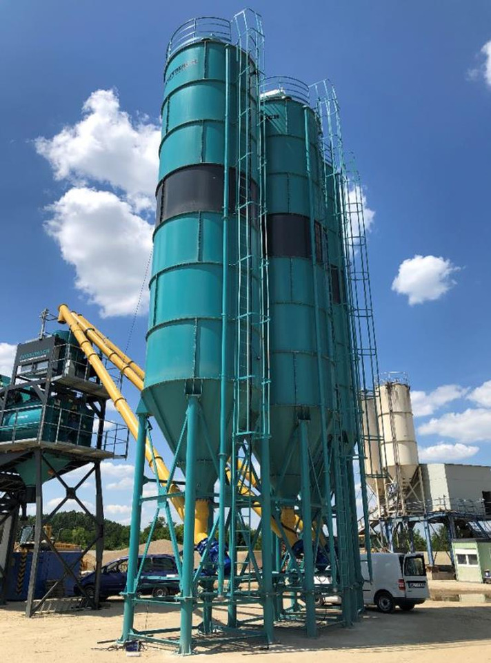Constmach Silo à Ciment d'une Capacité de 100 Tonnes - Cement silo: picture 1 Constmach Silo à Ciment d'une Capacité de 100 Tonnes - Cement silo: picture 1