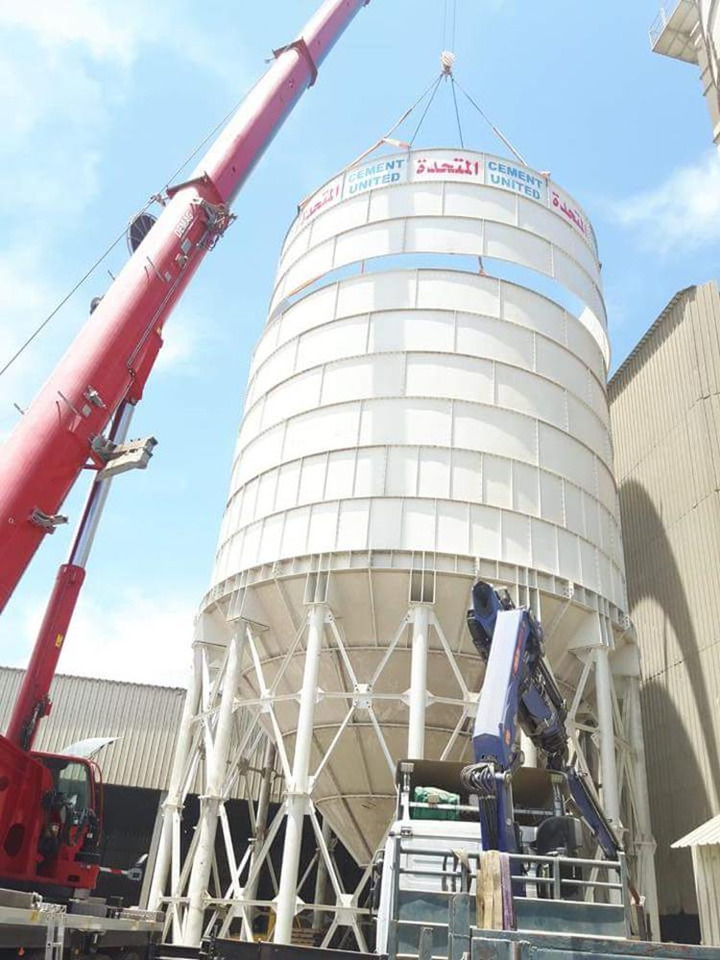 Constmach Silo à Ciment d'une Capacité de 3000 Tonnes - Cement silo: picture 3 Constmach Silo à Ciment d'une Capacité de 3000 Tonnes - Cement silo: picture 3
