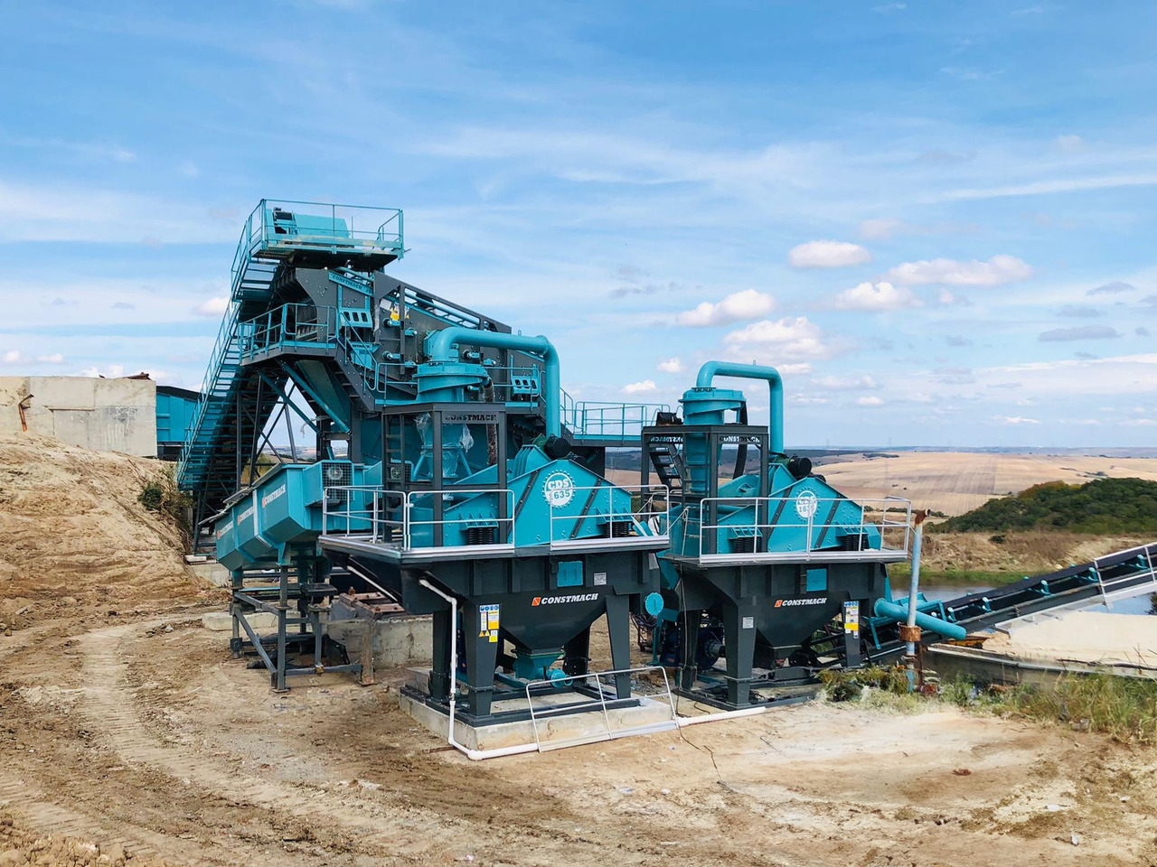 Constmach Stationäre Sand- und Kieswasch- und Siebanlage - Screener: picture 3 Constmach Stationäre Sand- und Kieswasch- und Siebanlage - Screener: picture 3