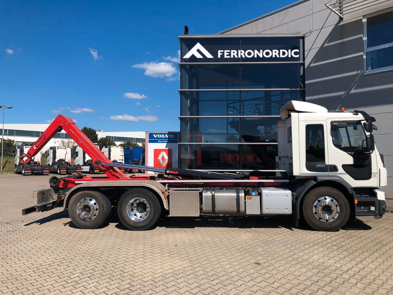 Volvo FE 350 6x2 Lenkachse*Alufelgen*HIAB*AHK*Klima - Hook lift truck: picture 5 Volvo FE 350 6x2 Lenkachse*Alufelgen*HIAB*AHK*Klima - Hook lift truck: picture 5