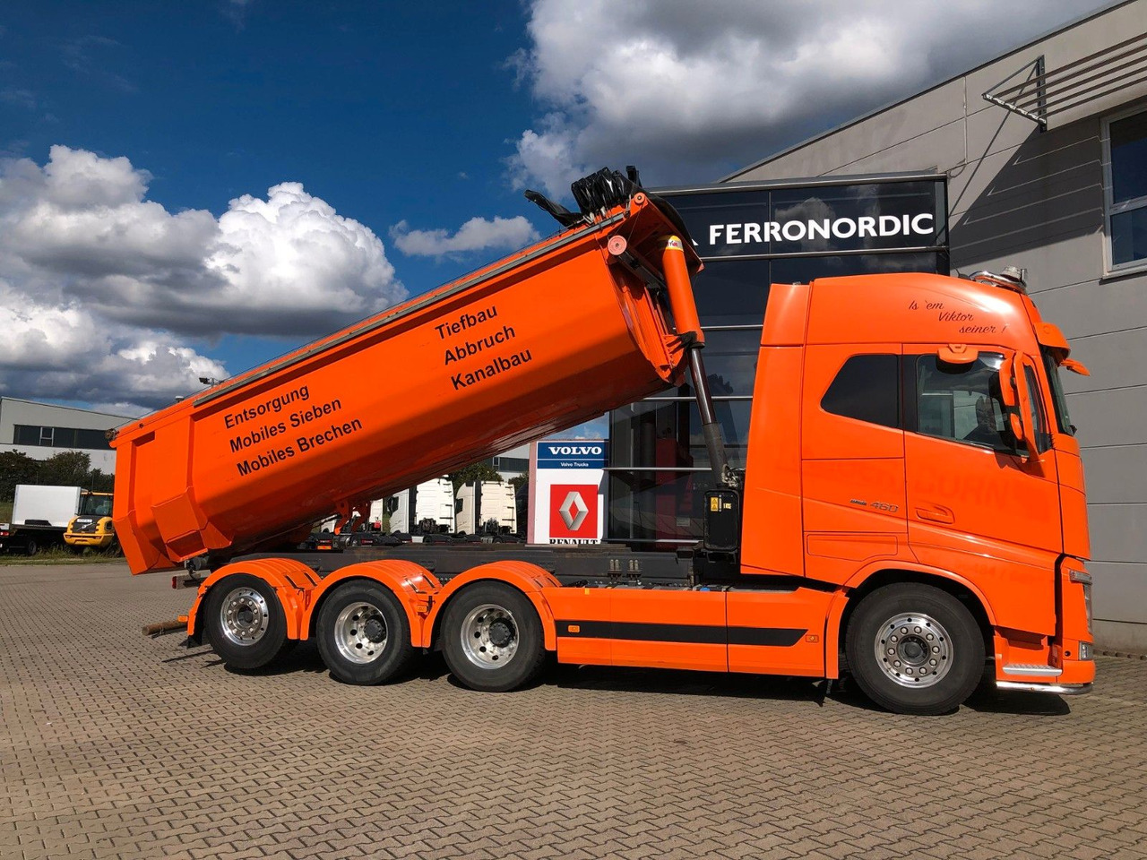 Volvo FH460 8x4 Tridem*Lift+LenkAchse*ALU*AHK*VollLuft - Tipper: picture 1 Volvo FH460 8x4 Tridem*Lift+LenkAchse*ALU*AHK*VollLuft - Tipper: picture 1