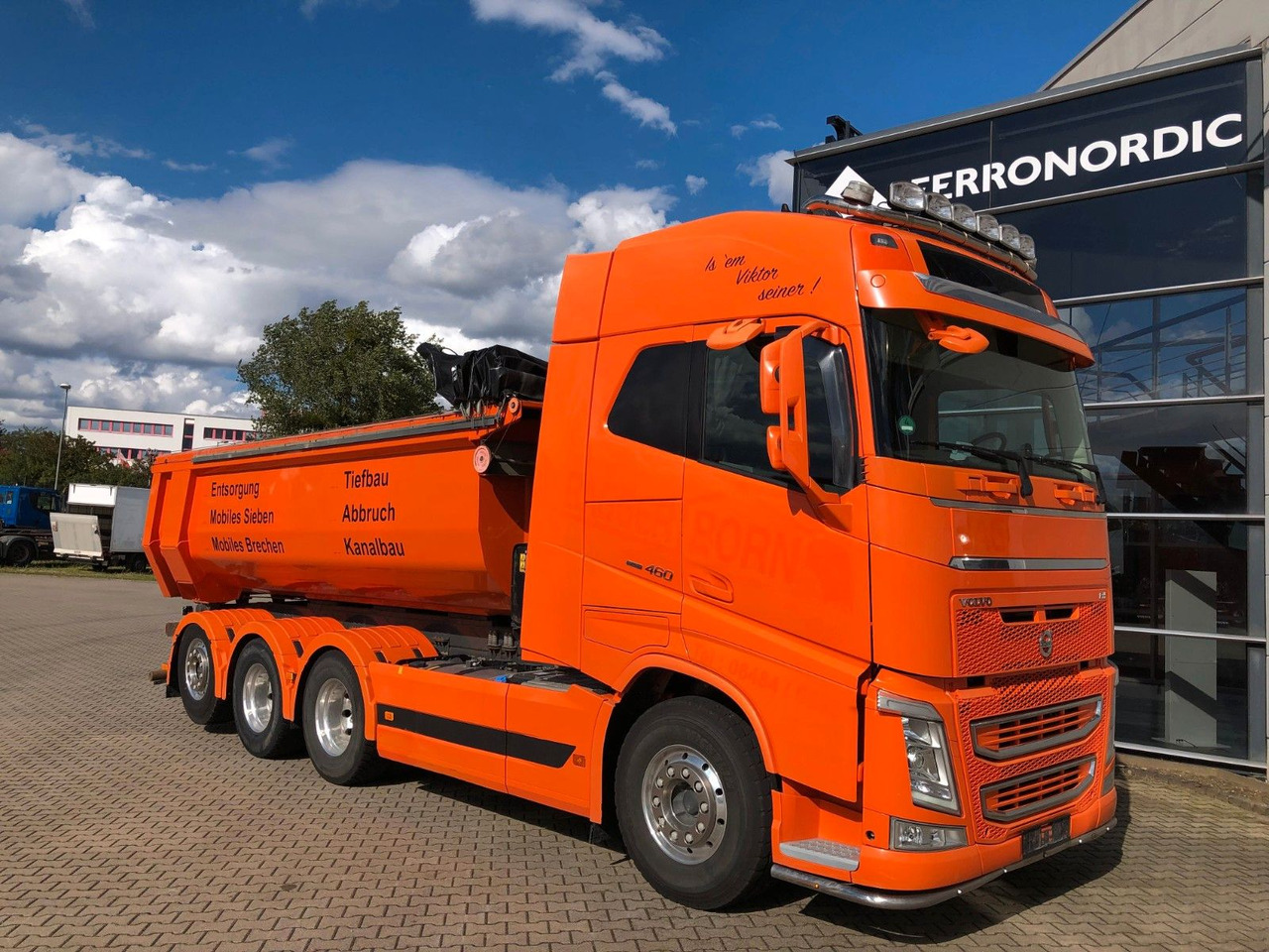Volvo FH460 8x4 Tridem*Lift+LenkAchse*ALU*AHK*VollLuft - Tipper: picture 3 Volvo FH460 8x4 Tridem*Lift+LenkAchse*ALU*AHK*VollLuft - Tipper: picture 3