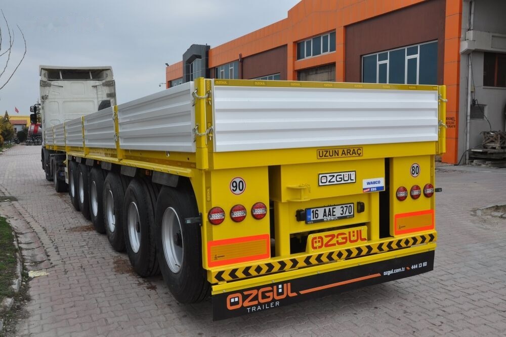 New Dropside/ Flatbed semi-trailer Özgül 6 AXLE PLATFORM SEMI TRAILER: picture 8