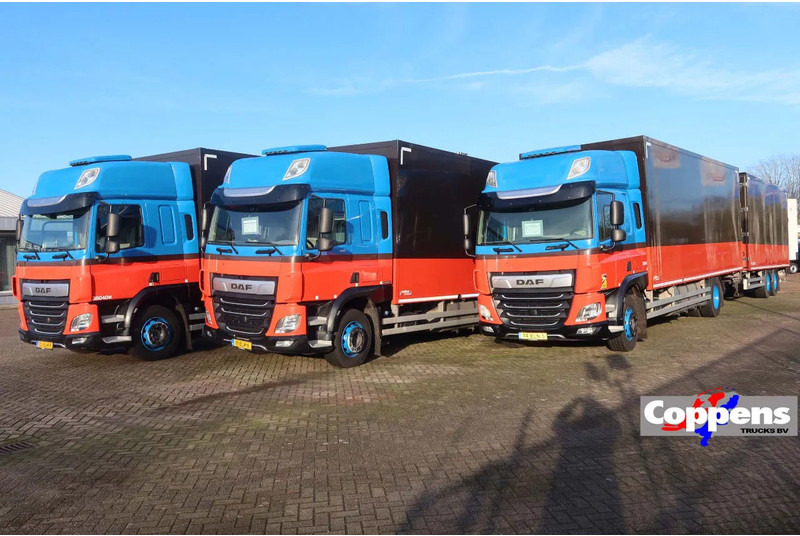 DAF CF 410 DAF CF 410 Bakwagen+Trailer 2x DHollandia 2000kg 6 stuks in voorraad!! - Box truck: picture 1 DAF CF 410 DAF CF 410 Bakwagen+Trailer 2x DHollandia 2000kg 6 stuks in voorraad!! - Box truck: picture 1