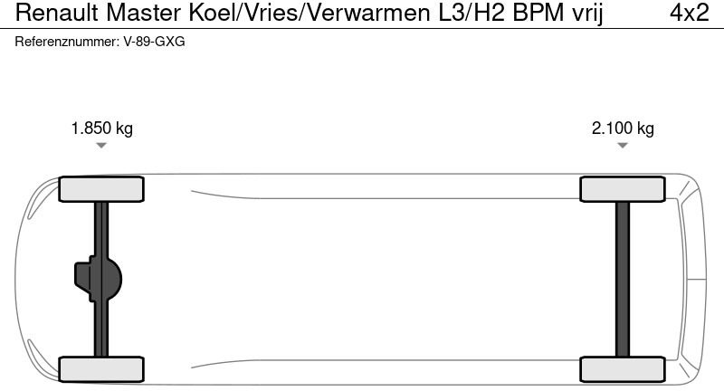 Refrigerated van Renault Master Koel/Vries/Verwarmen L3/H2 BPM vrij: picture 15