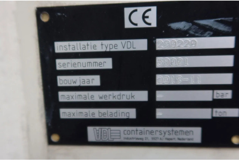 Skip loader truck Volvo FE FE 320 6x2 Portaal VDL Systeem: picture 9